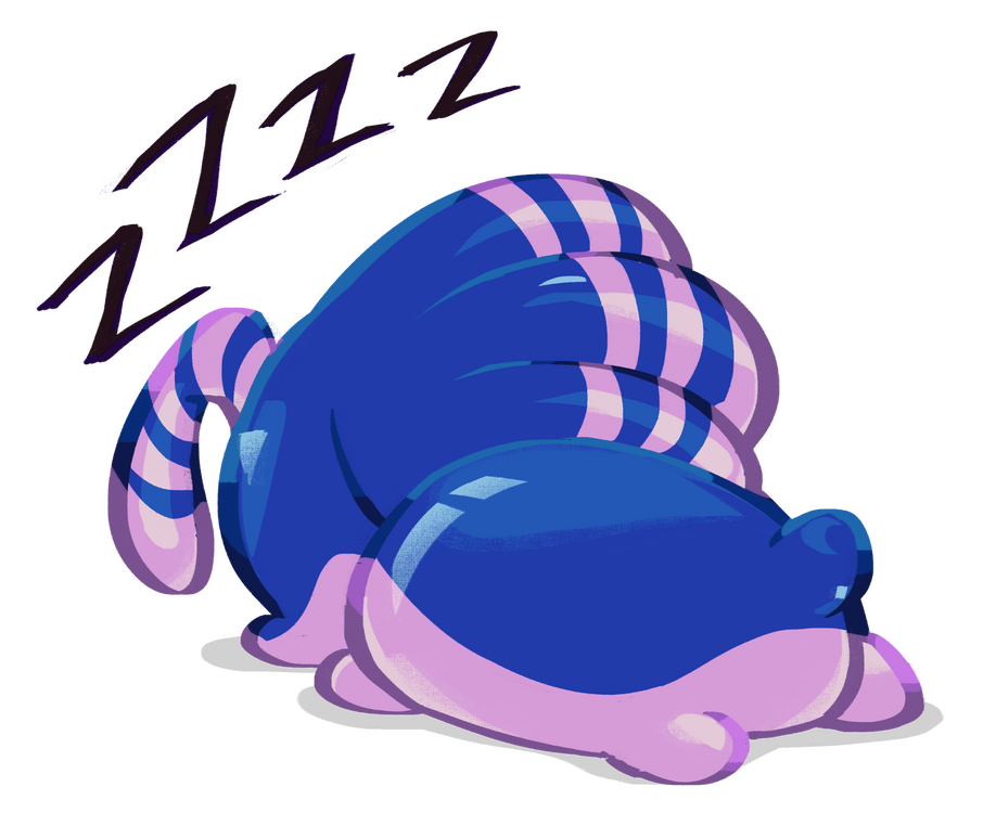 Sleeping Blue Doopadoo
